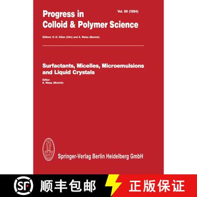 【3-4周达】Surfactants, Micelles, Microemulsions and Liquid Crystals (Softcover reprint of the origin... [9783662160602]