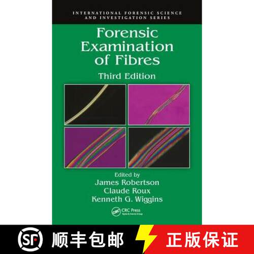 【3-4周达】精装 FORENSIC EXAMINATION OF FIBRES, 3E [9781439828649]