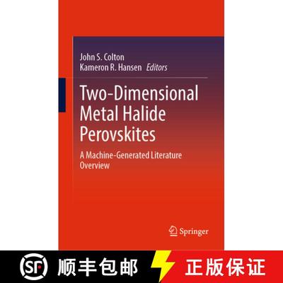 【4周达】Two-Dimensional Metal Halide Perovskites : A Machine-Generated Literature Overview [9789819978298]
