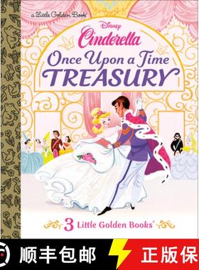 【3-4周达】Once Upon a Time Treasury (Disney Cinderella) [9780736445375]