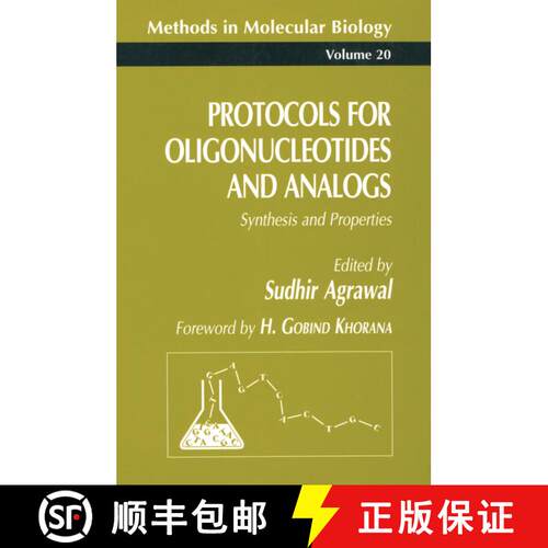 【3-4周达】精装 Protocols for Oligonucleotides and Analogs : Synthesis and Properties [9780896032811]