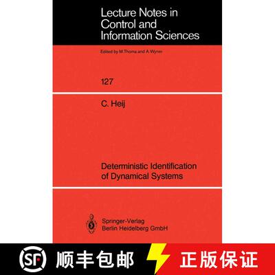 【3-4周达】Deterministic Identification of Dynamical Systems [9783540513230]