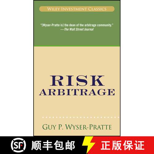 【3-4周达】Risk Arbitrage [Wiley金融] [9780470415719]