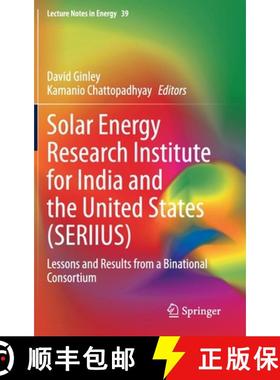 【3-4周达】Solar Energy Research Institute for India and the United States (SERIIUS) : Lessons and Re... [9783030331832]