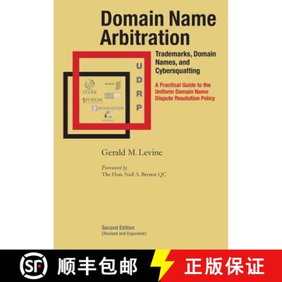 【3-4周达】Domain Name Arbitration, Second Edition [9780991582945]