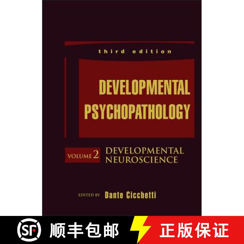 【3-4周达】Developmental Psychopathology, 3Rd Edition  Volume Two: Developmental Neuroscience [Wiley... [9781118120910]
