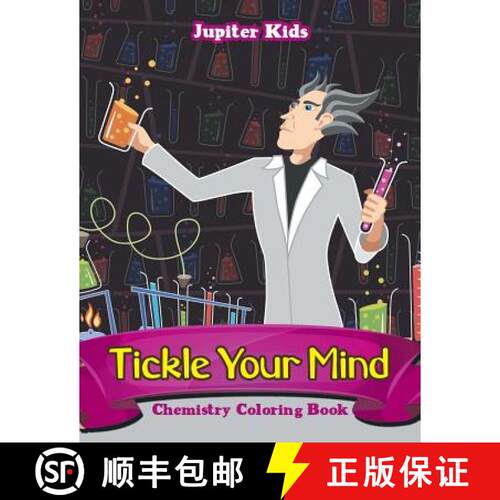 【3-4周达】Tickle Your Mind: Chemistry Coloring Book [9781683053415]
