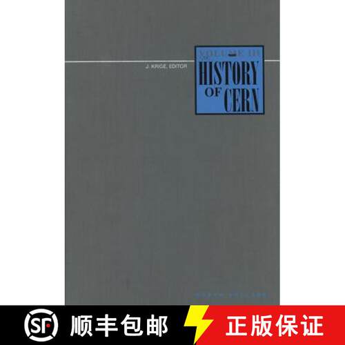 【3-4周达】精装 History of CERN, III [9780444896551]