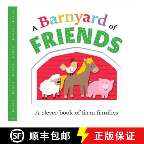 精装 PICTURE FIT BOARD BOOKS A BARNYARD OF FR [9780312527211]