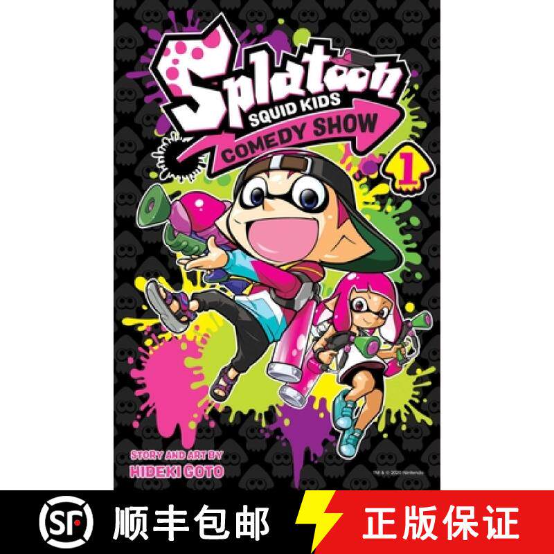 【3-4周达】Splatoon: Squid Kids Comedy Show, Vol. 1: Volume 1 [9781974715541]