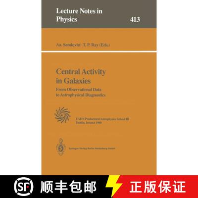【3-4周达】Central Activity in Galaxies: From Observational Data to Astrophysical Diagnostics (Softco... [9783662139387]