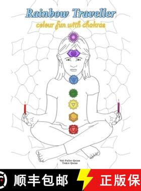 【3-4周达】Rainbow Traveller colour fun with chakras [9781326663032]