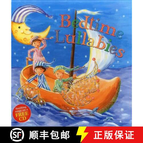 【3-4周达】精装 Bedtime Lullabies: Fall Asleep to Your Free CD [9781861473608]