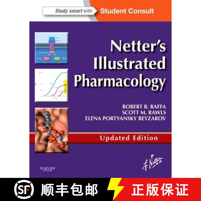 【3-4周达】Netter's Illustrated Pharmacology Updated Edition: with Student Consult Access [9780323220910]