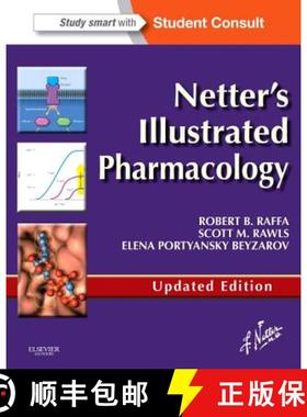 【3-4周达】Netter's Illustrated Pharmacology Updated Edition: with Student Consult Access [9780323220910]