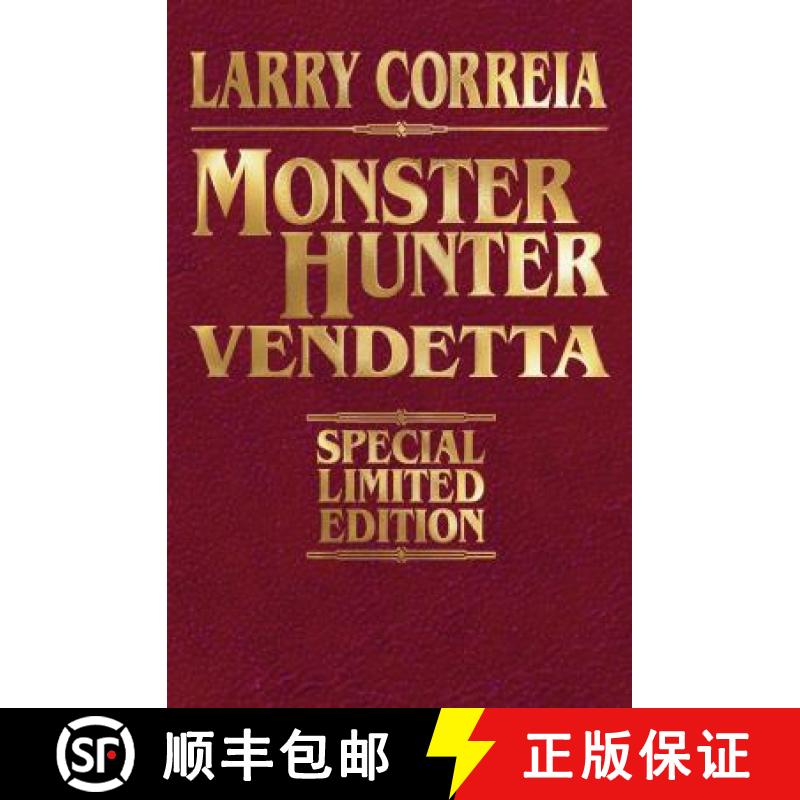 【3-4周达】Monster Hunter Vendetta Signed Leatherbound Edition: Volume 2 [9781476782218]