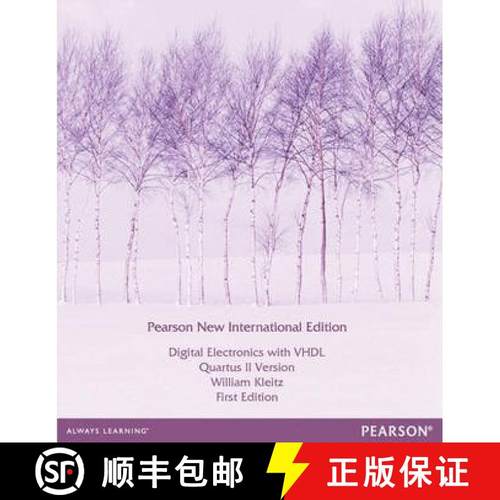 【3-4周达】Digital Electronics with VHDL (Quartus II Version): Pearson New International Edition [9781292039435]