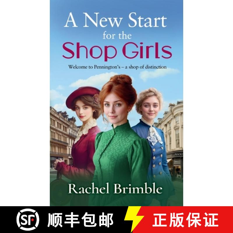 【2-3周达】New Start for the Shop Girls: A heartwarming and uplifting saga from Rachel Brimble [9781836789963]