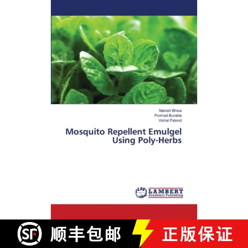 预订 Mosquito Repellent Emulgel Using Poly-Herbs [9786202670234]