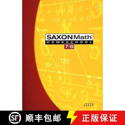 【3-4周达】Saxon Math Homeschool 7/6 [9781591413196]