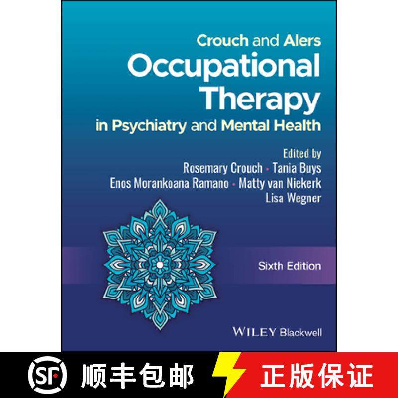 【3-4周达】Crouch and Alers' Occupational Therapy in Psychiatry and Mental Health [9781119878841]
