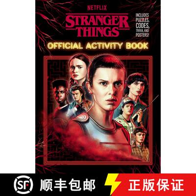 【3-4周达】Stranger Things Official Activity Book [9798217124787]