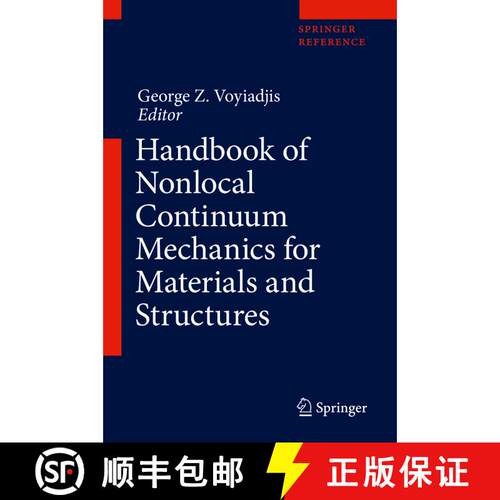【3-4周达】Handbook of Nonlocal Continuum Mechanics for Materials and Structures [9783319587271]