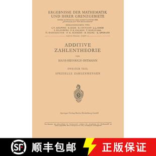 【3-4周达】Additive Zahlentheorie : Zweiter Teil Spezielle Zahlenmengen [9783662008430]