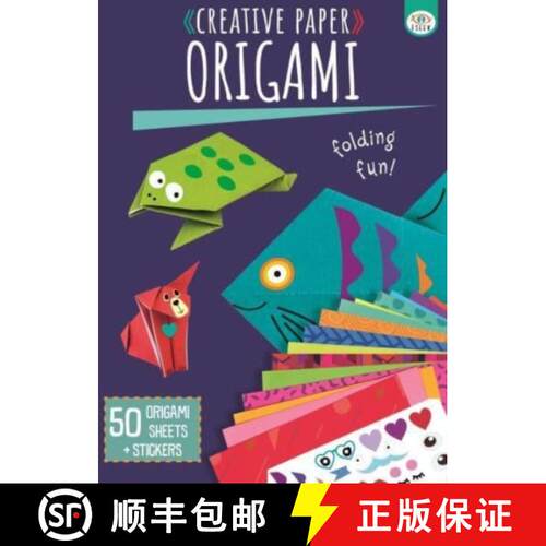【3-4周达】Creative Paper Origami [9781915458681]