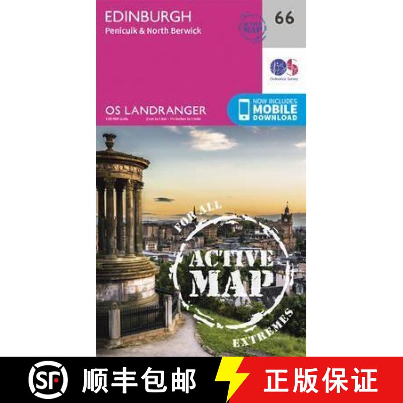 【2-3周达】Edinburgh, Penicuik & North Berwick [9780319473894]