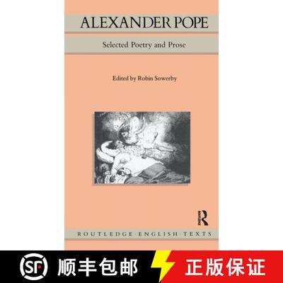 【3-4周达】Alexander Pope: Selected Poetry and Prose [9781138176812]