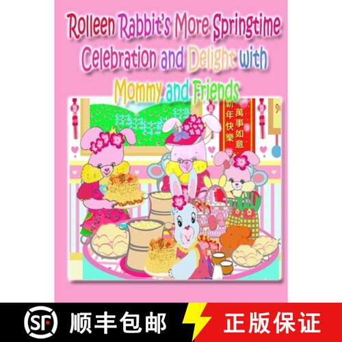 【3-4周达】Rolleen Rabbit's More Springtime Celebration and Delight with Mommy and Friends [9781990782671]