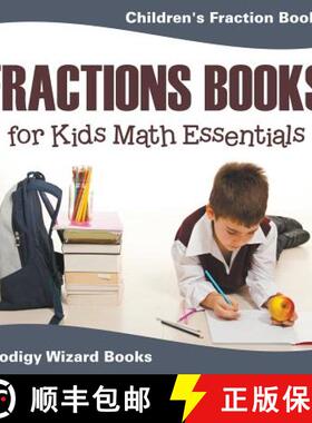 【3-4周达】Fractions Books for Kids Math Essentials: Children's Fraction Books [9781683232261]