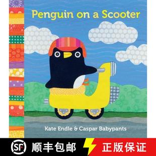 【3-4周达】Penguin on a Scooter: A Penguin Book for Kids [9781632171306]