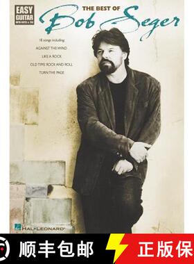 【3-4周达】The Best of Bob Seger [With CD (Audio)] [9780634056871]