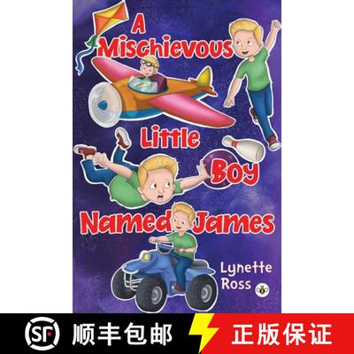 【3-4周达】A Mischievous Little Boy Named James [9781839348457]