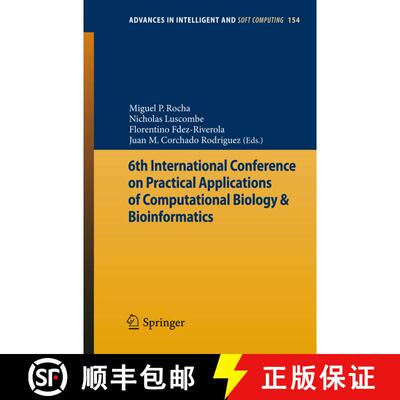 【3-4周达】6th International Conference on Practical Applications of Computational Biology & Bioinfor... [9783642288388]