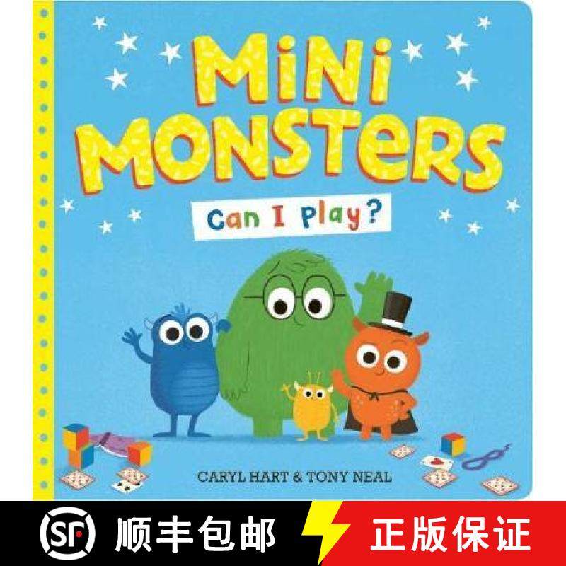 【3-4周达】Mini Monsters: Can I Play? [9781471182662]