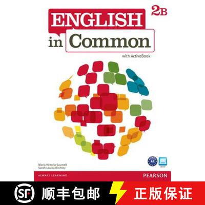 【3-4周达】English in Common 2b Split: Student Book with Activebook and Workbook [9780132628693]