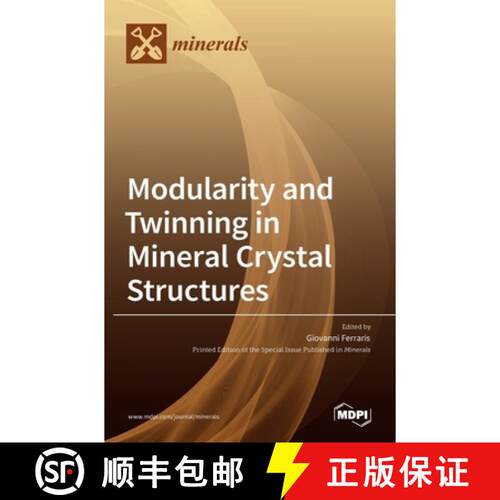 【3-4周达】精装 Modularity and Twinning in Mineral Crystal Structures [9783036519173]
