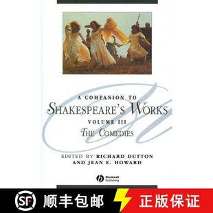 Companion Comedies 9781405136075 The 4周达 Volume Works Shakespeare Wiley文学 Iii