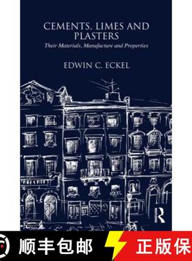 【3-4周达】Cements, Limes and Plasters [9781873394731]