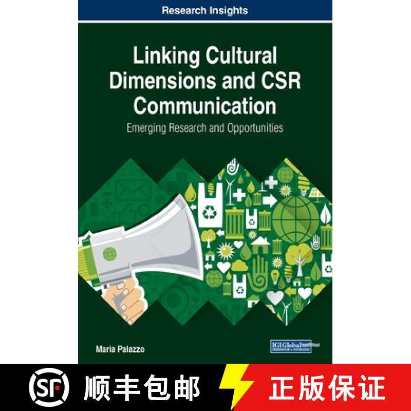 【3-4周达】Linking Cultural Dimensions and CSR Communication: Emerging Research and Opportunities [9781522586456]
