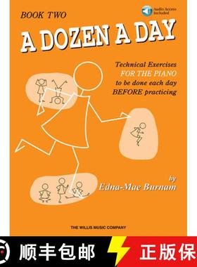 预订 A Dozen a Day Book 2 - Book/Online Audio [With CD (Audio)] [9781458421913]