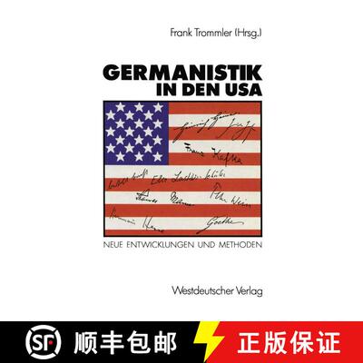 【3-4周达】Germanistik in den USA: Neue Entwicklungen und Methoden [9783531120119]