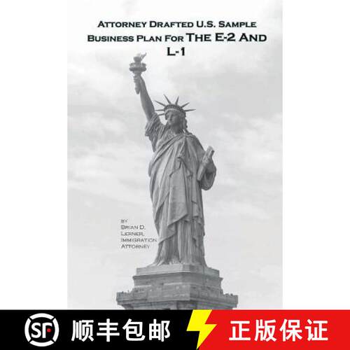 【3-4周达】精装 Attorney Drafted U.S. Sample Business Plan [9781948774031]