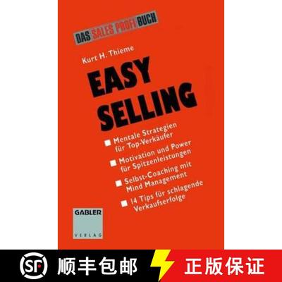 【3-4周达】Easy Selling: Mentale Strategien für Top-Verkäufer [9783409196918]