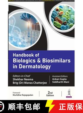 【3-4周达】Handbook of Biologics & Biosimilars in Dermatology [9789356969032]
