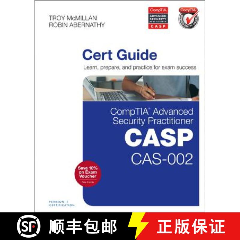 【2-3周达】CompTIA Advanced Security Practitioner (CASP) CAS-002 Cert Guide [9780789754011]