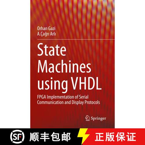 【3-4周达】State Machines using VHDL : FPGA Implementation of Serial Communication and Display Protocols [9783030617004]